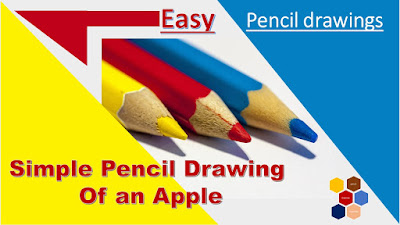 pebcil sketches easy simple pencil drawing of an apple